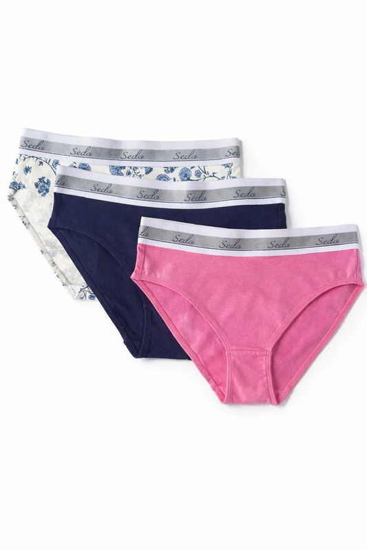 SEDA BASICS LOGO BIKINI 3 PACK