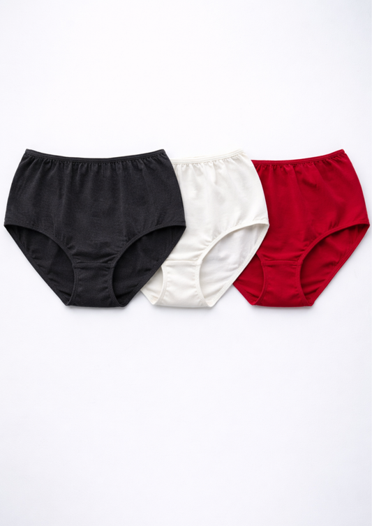 SEDA Basics 3-Pack High Rise Brief Set