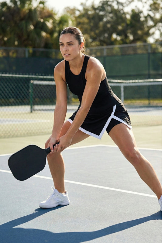 AirDrift Slit Black Skirt