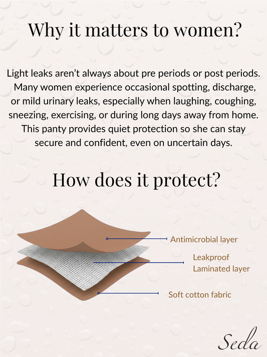 PLUM LADIES LOW RISE LEAKPROOF BRIEF
