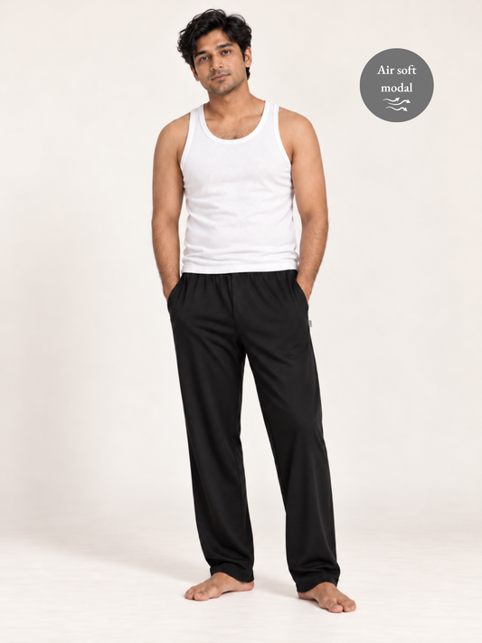 AIRSOFT MODAL BLACK MEN'S SLEEP PANT
