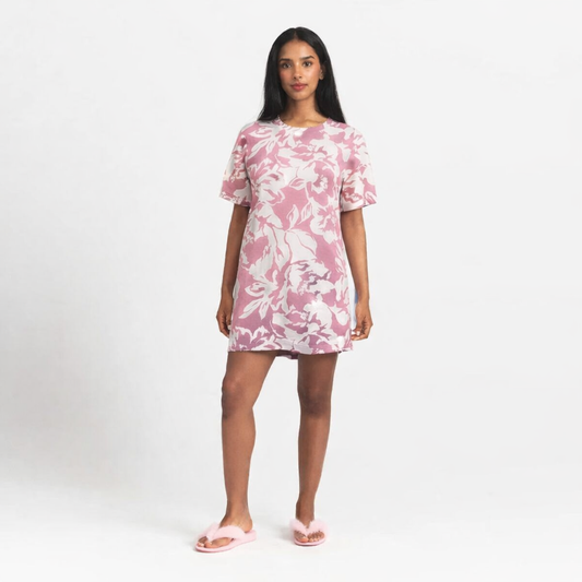 AIRSOFT MODAL PINK FLORAL LADIES SPORT NIGHTY