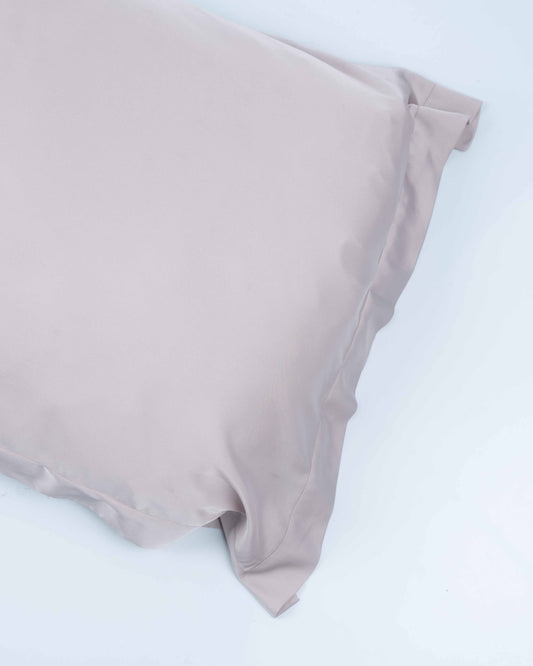 SAND SATIN PILLOW COVERS