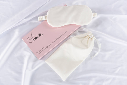 EYE MASK WHITE - O/S