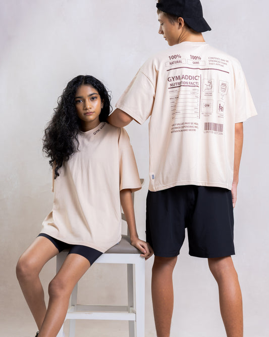 GYM ADDICT OVERSIZED T-SHIRT