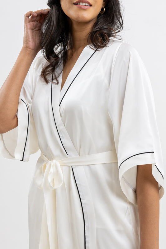 Dressing Gown - White