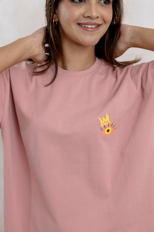 SEDA TEEN STAMP OVERSIZEDÂ TSHIRT