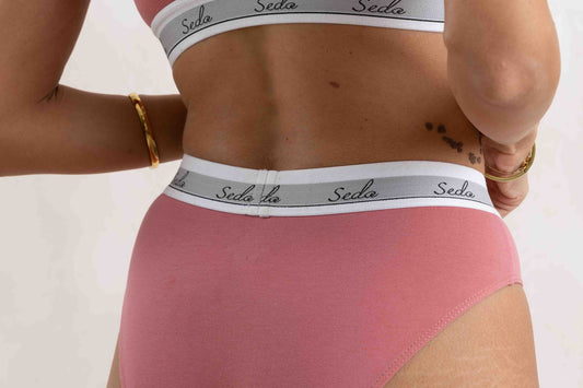 PINK LOGO BIKINI BRIEF