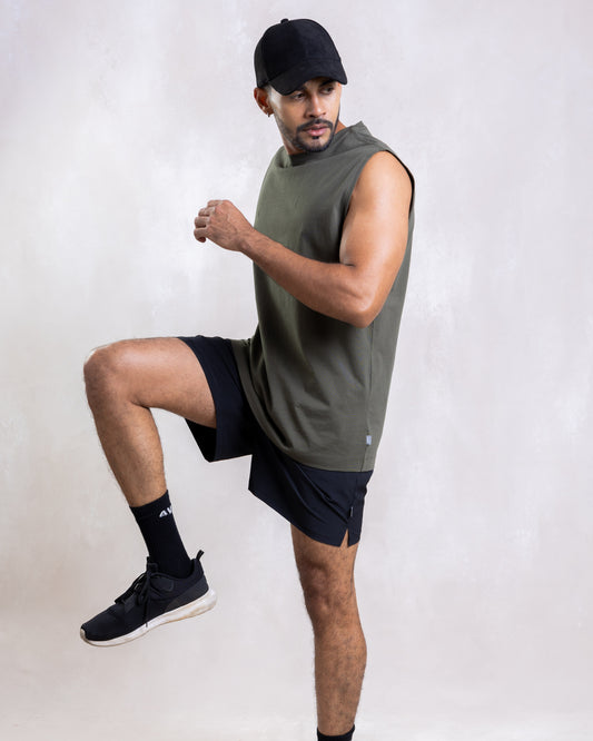 ACTIVE CORE BLACK SHORTS