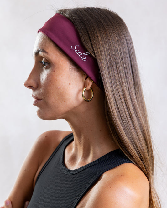 HEAD BAND - BURGUNDY