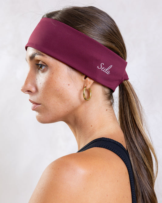 HEAD BAND - BURGUNDY