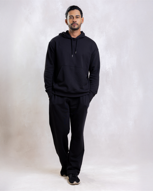 URBAN BLACK UNISEX RELAXED FIT JOGGER ONLY