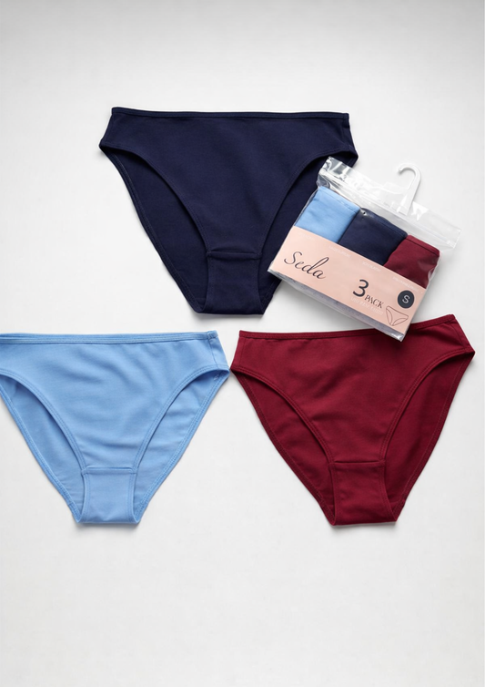 SEDA BASICS MID RISE BRIEF – 3 PACK