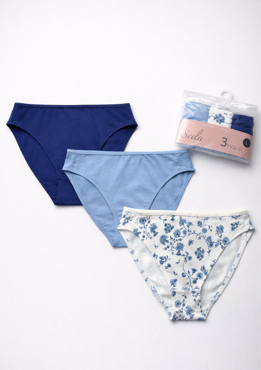 SEDA BASICS MID RISE BRIEF – 3 PACK