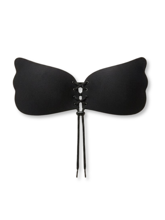 BLACK ADHESIVE BRA