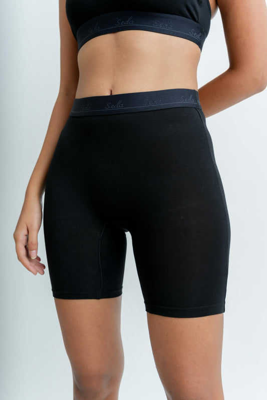 LADIES LOGO ELASTIC PANTY SHORT