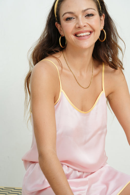 PINK SALT CAMI SET