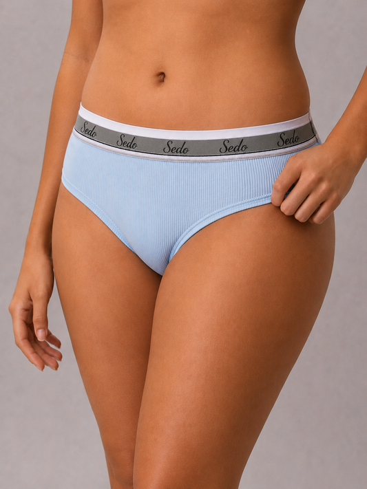 SEDA LOGO ELASTIC RIB BIKINI