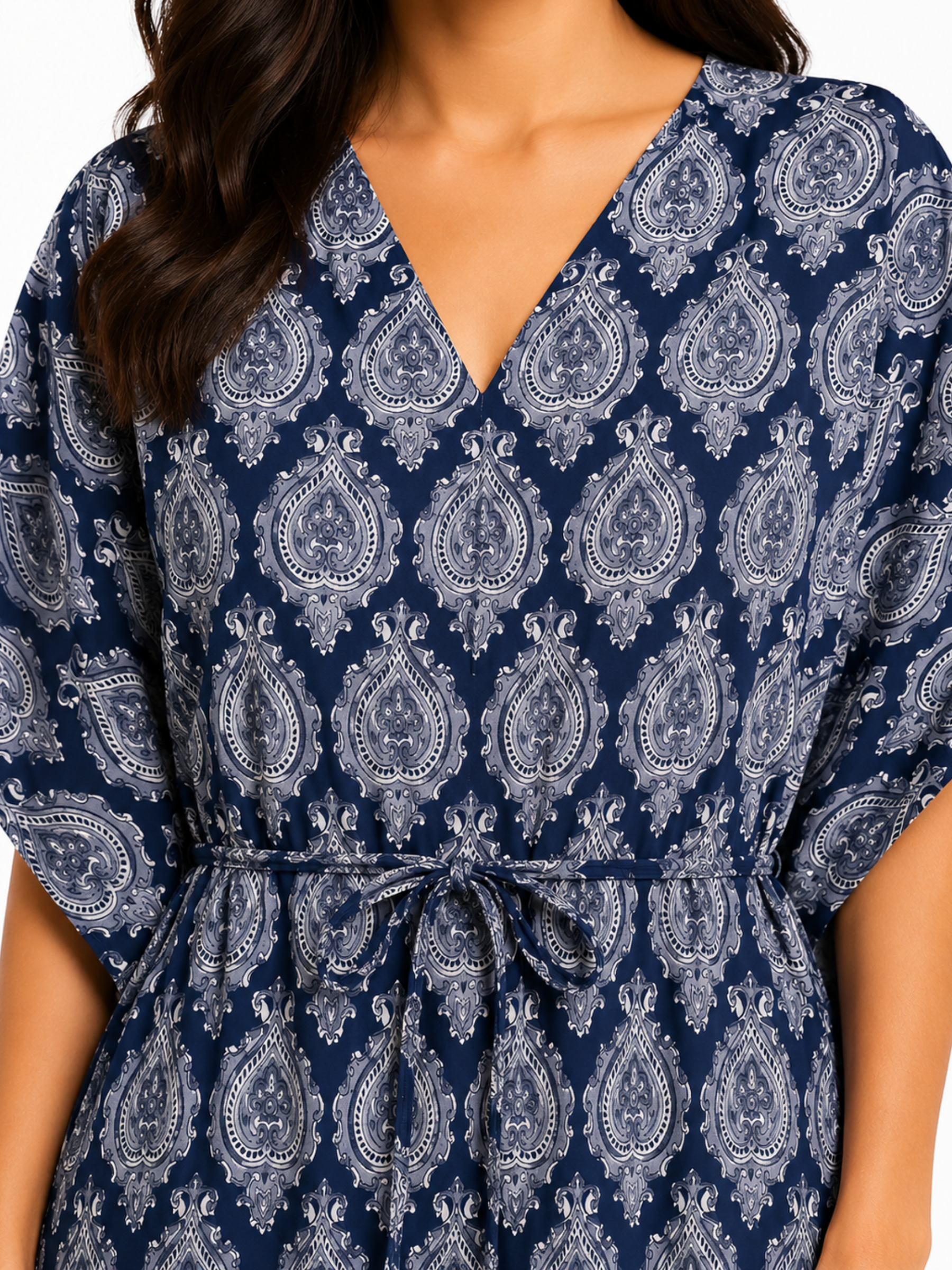 BLUE MOSAIC LADIES KAFTAN - WOMENS - COTTON - SEDA
