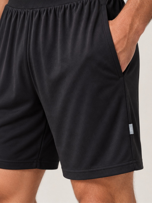 AIRSOFT MODAL BLACK MEN'S SLEEP SHORTS