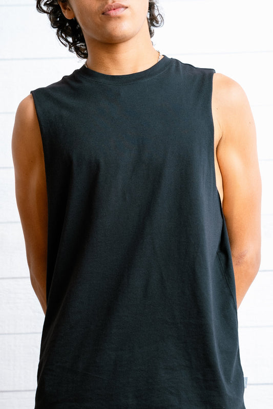 UNISEX TANK BLACK