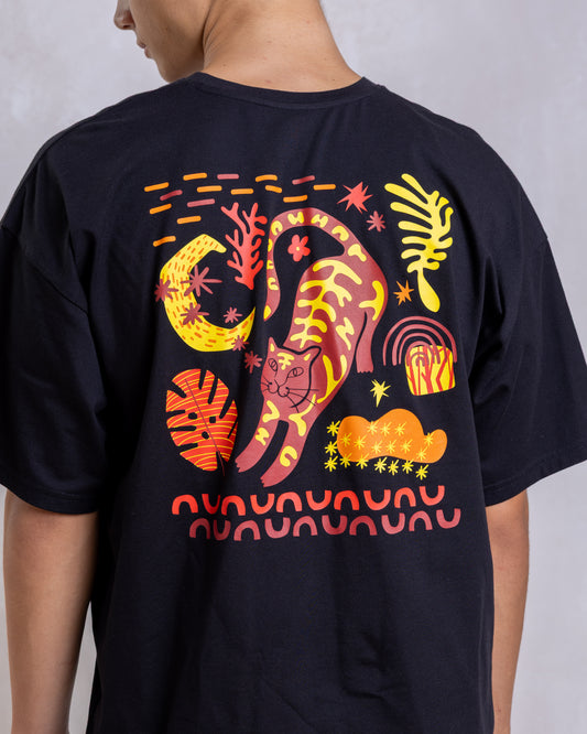 CAT TEEN OVERSIZED TSHIRT