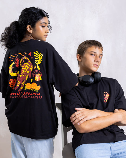 CAT TEEN OVERSIZED TSHIRT