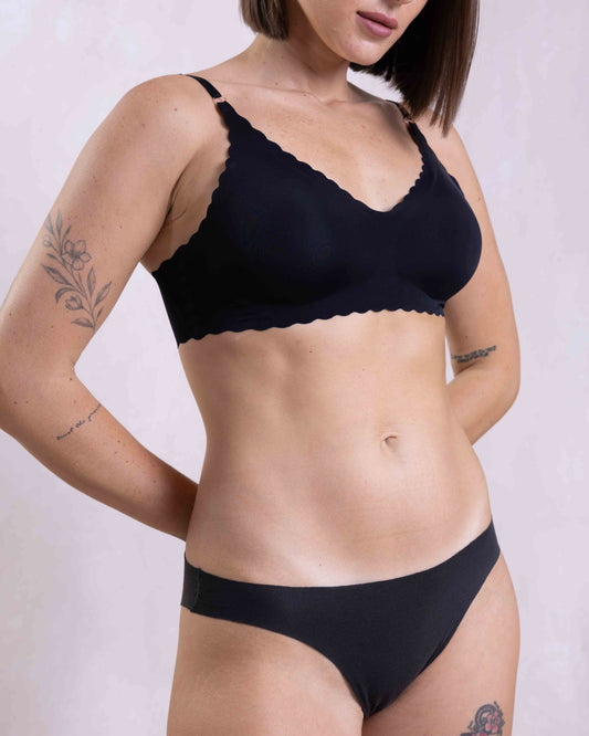 SEDA BASICS SECOND SKIN BLACK BIKINI