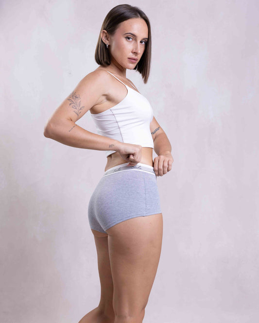 SEDA BASICS BOY SHORT - GREY