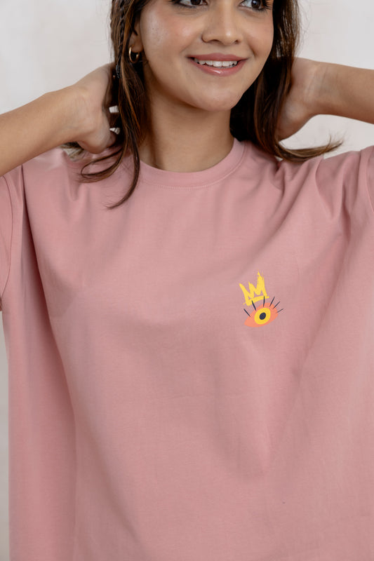 SEDA TEEN STAMP OVERSIZEDÂ TSHIRT