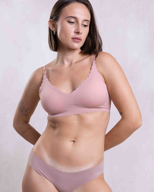 SEDA BASICS SEAMLESS BONDED SOFTPINK BRA