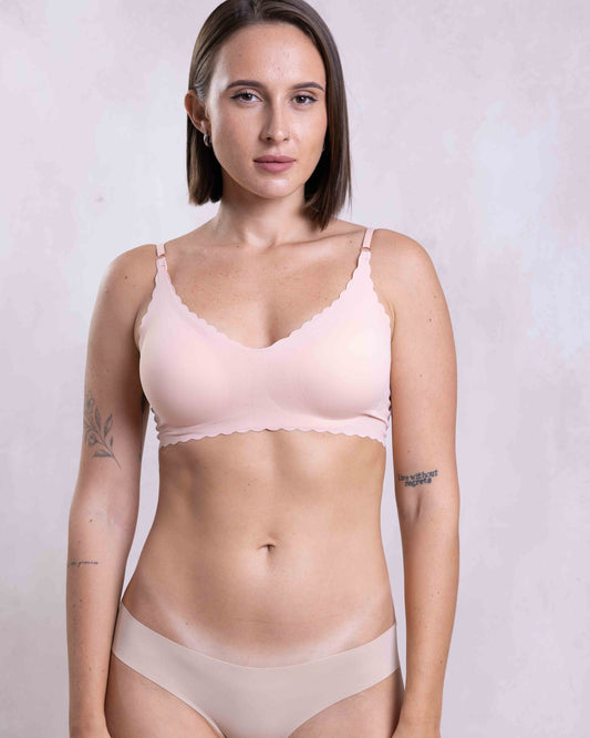 SEDA BASICS SEAMLESS BONDED SOFTPINK BRA