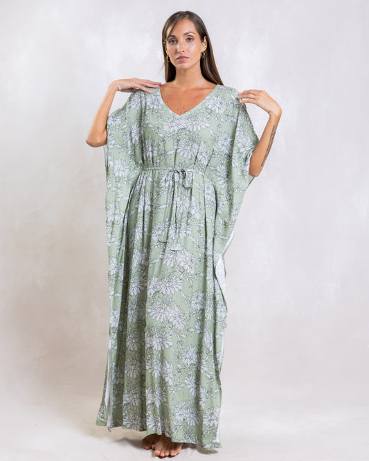 VINES LADIES COTTON BASIC KAFTAN