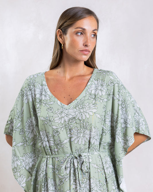 VINES LADIES COTTON BASIC KAFTAN
