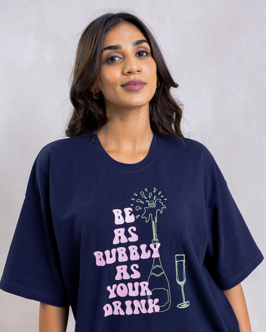 BUBBLY LADIES OVERSIZED TSHIRT