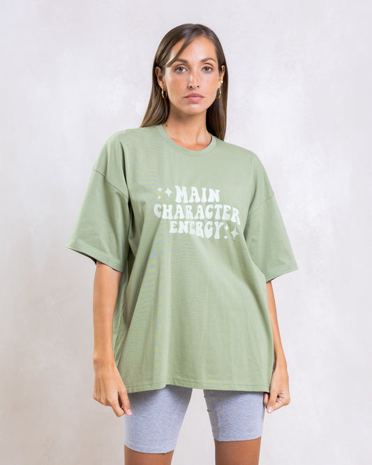 MAIN CHARACTER LADIES OVERSIZED TSHIRT