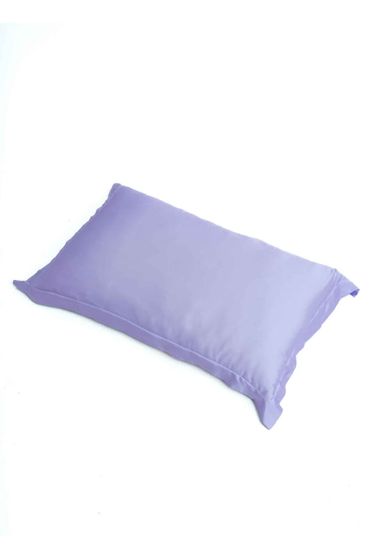 LAVENDER SATIN PILLOWCASE