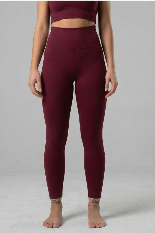 CoreFlex Maroon Classic Waist Legging