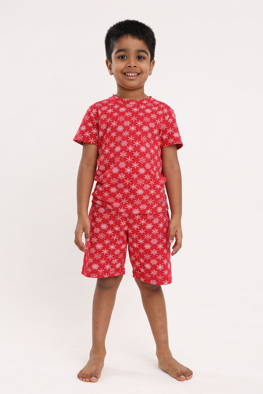 COZY CRYSTALS KIDS UNISEX SS SHORT SET