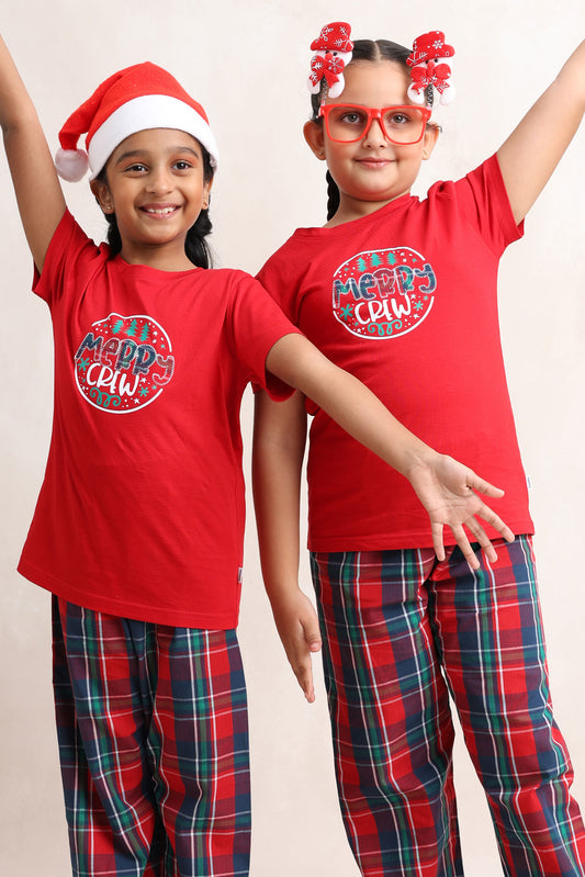 MERRY CREW KIDS PJ SET