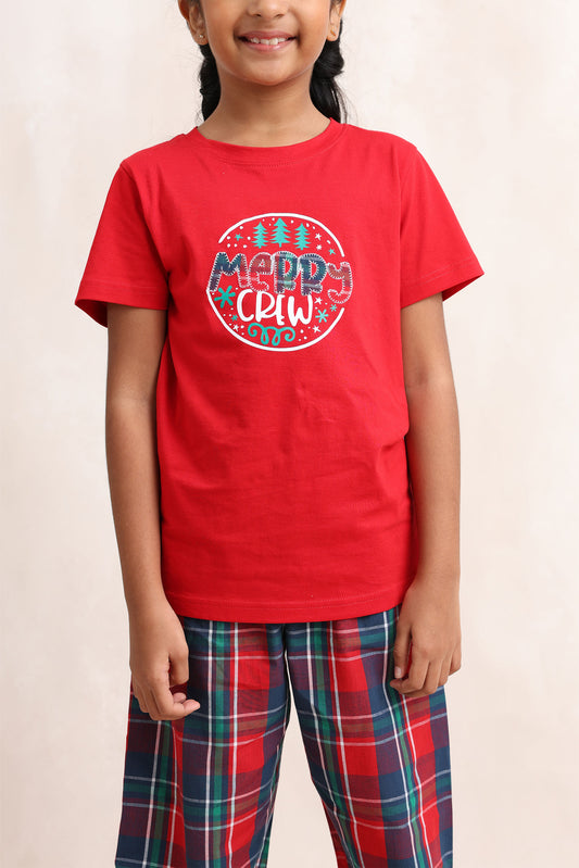 MERRY CREW KIDS PJ SET